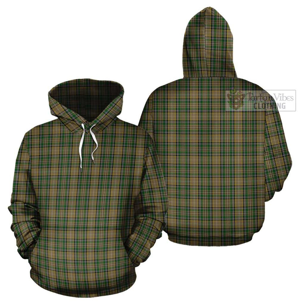 O'Farrell Tartan Cotton Hoodie Pullover Hoodie - Tartan Vibes Clothing