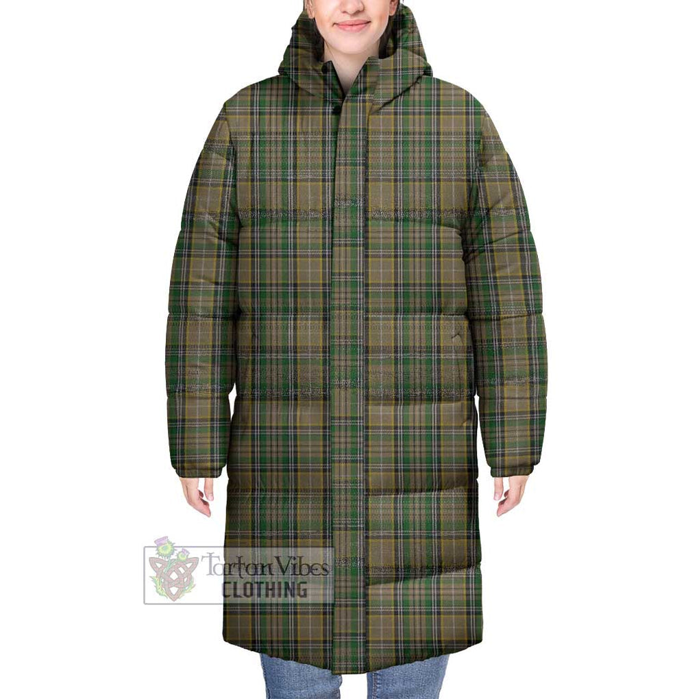 Tartan Vibes Clothing O'Farrell Tartan Long Down Jacket