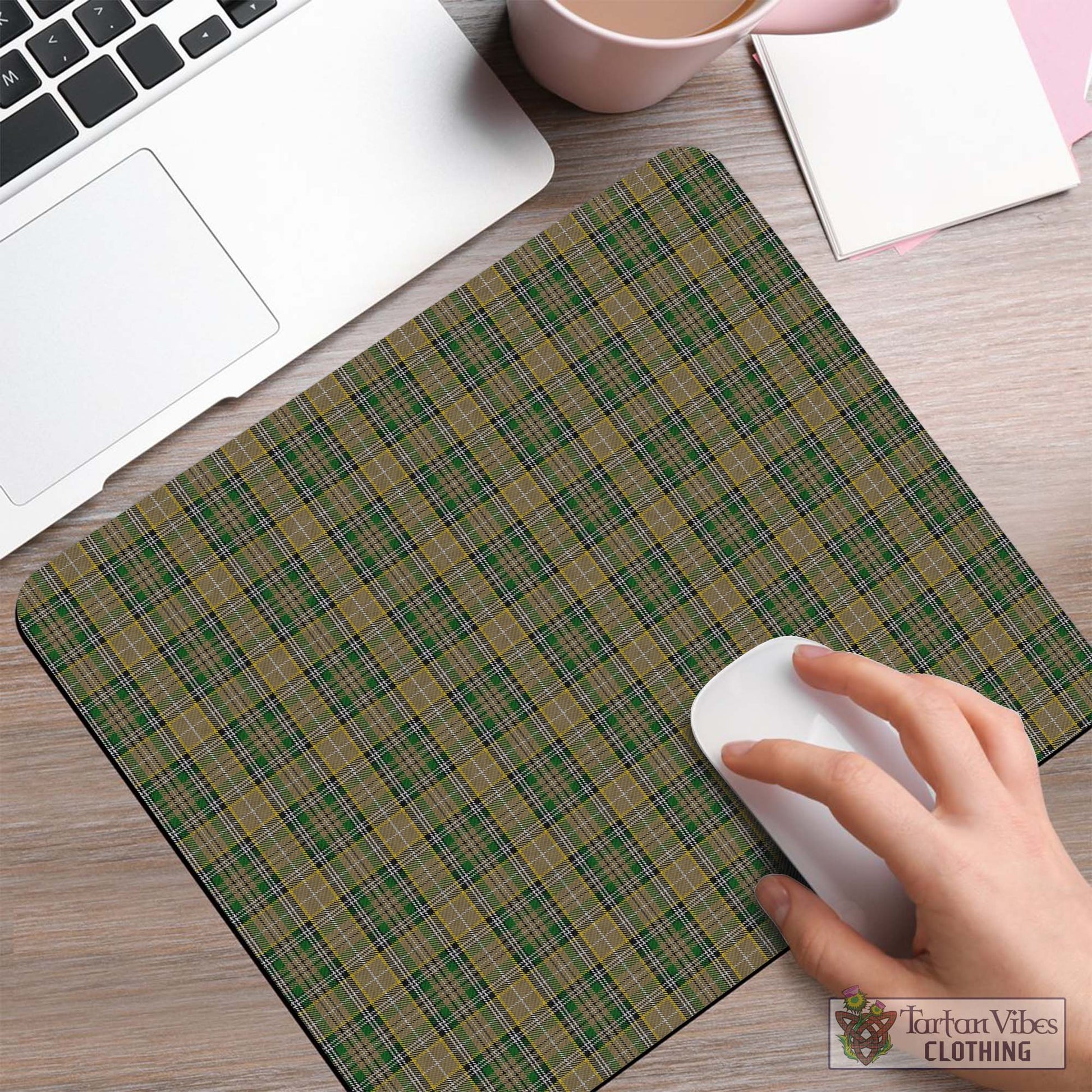 Tartan Vibes Clothing O'Farrell Tartan Mouse Pad