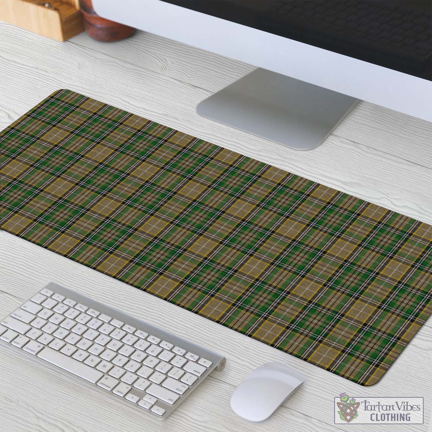 Tartan Vibes Clothing O'Farrell Tartan Mouse Pad