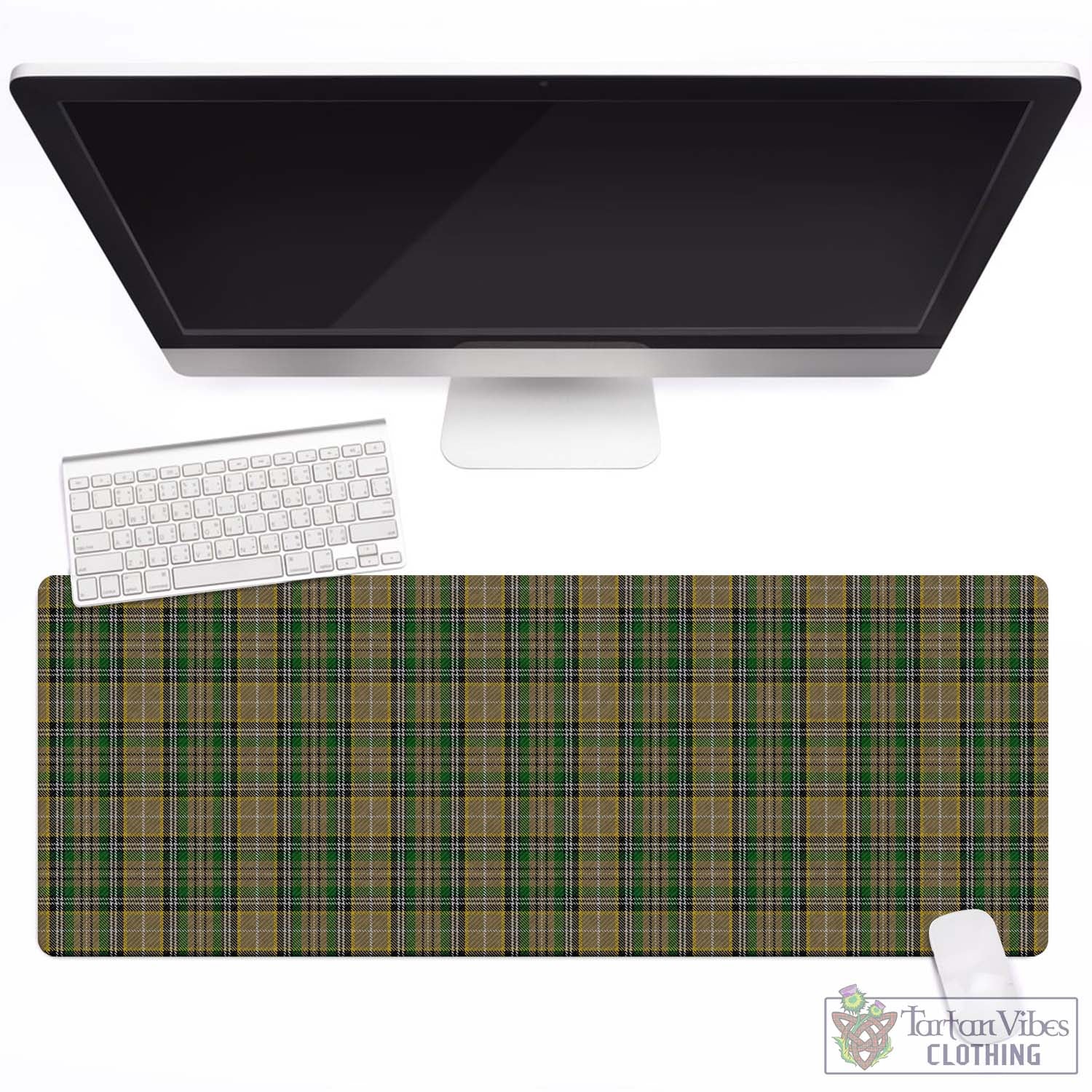 Tartan Vibes Clothing O'Farrell Tartan Mouse Pad