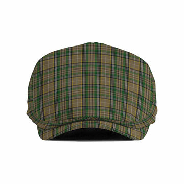 O'Farrell Tartan Jeff Cap, Tartan Flat Cap Jeff Hat - Tartan Vibes Clothing