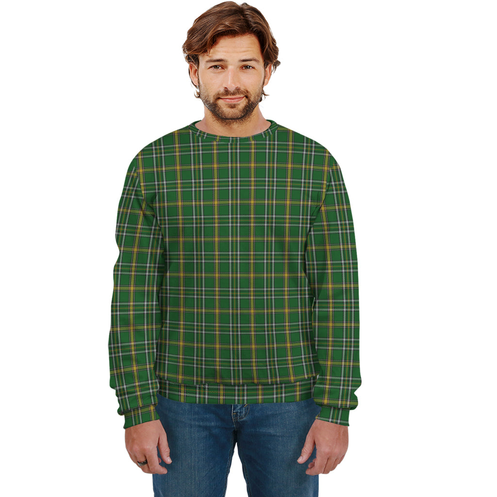 Offaly County Ireland Tartan Sweatshirt - Tartan Vibes Clothing