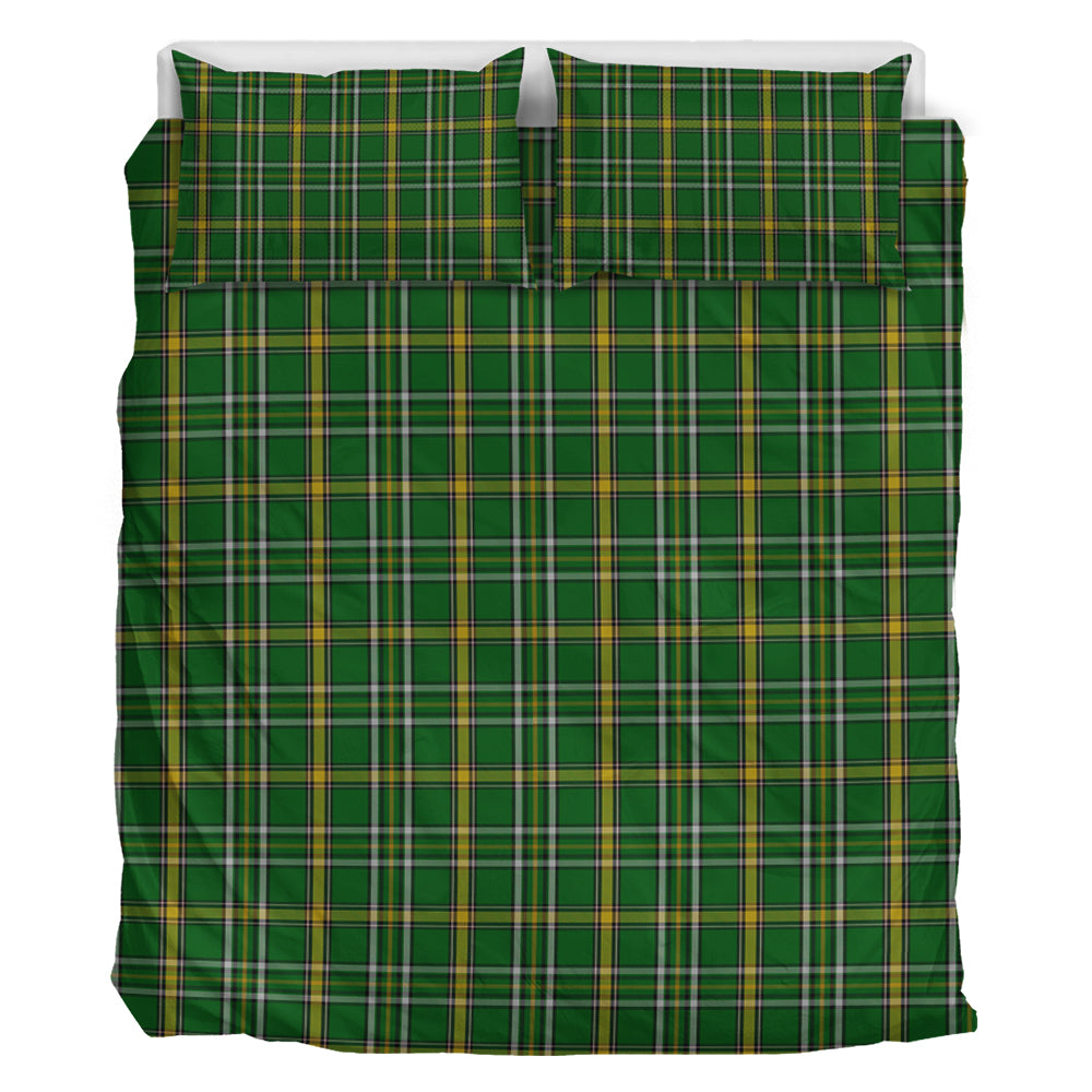 Offaly County Ireland Tartan Bedding Set - Tartan Vibes Clothing