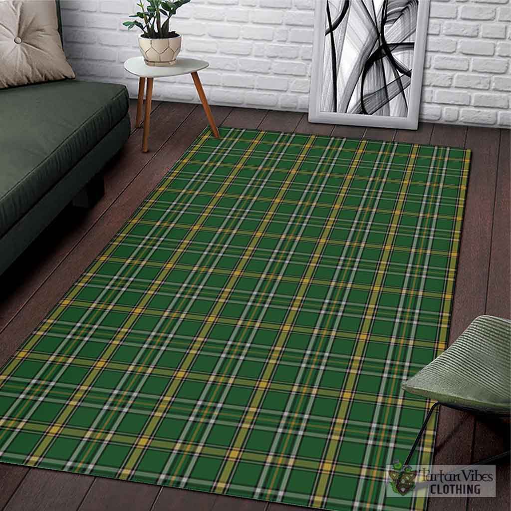 Tartan Vibes Clothing Offaly County Ireland Tartan Area Rug