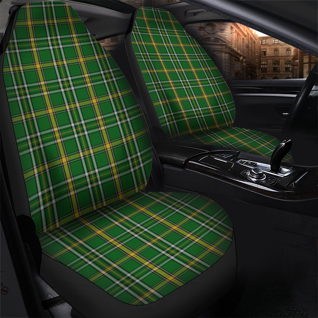 Offaly County Ireland Tartan Car Seat Cover One Size - Tartanvibesclothing