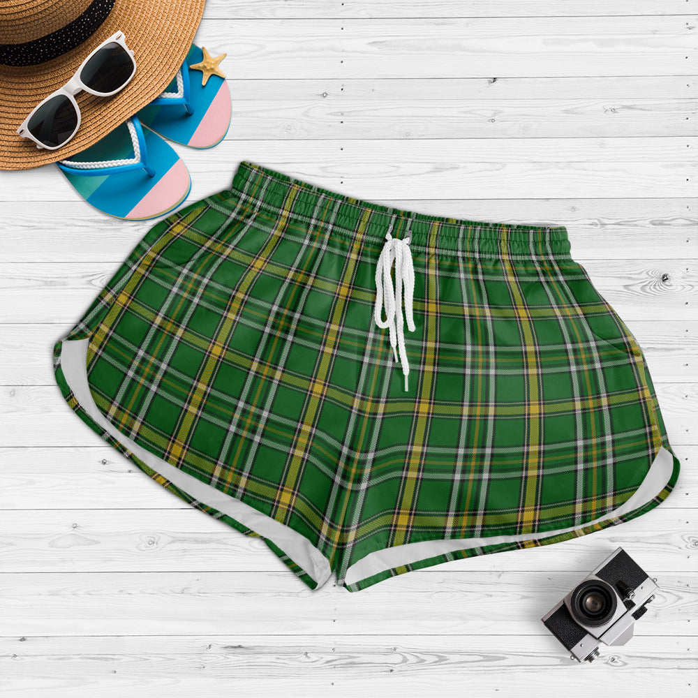 offaly-county-ireland-tartan-womens-shorts