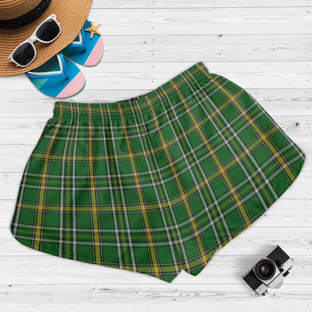 offaly-county-ireland-tartan-womens-shorts