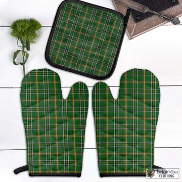 Offaly County Ireland Tartan Combo Oven Mitt & Pot-Holder