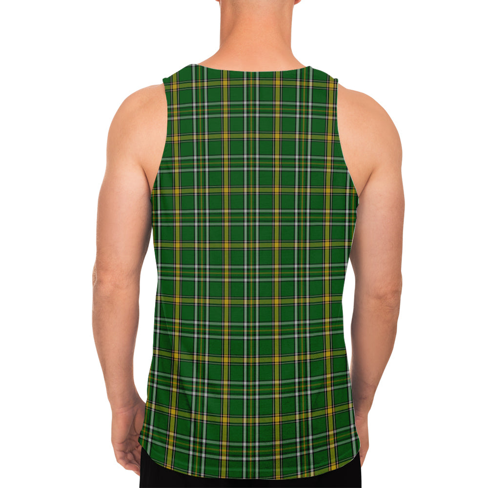 offaly-county-ireland-tartan-mens-tank-top