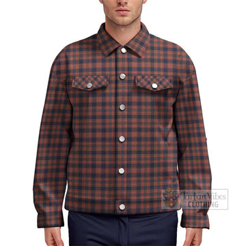 Ogilvie (Ogilvy) Tartan Unisex Lapel Cotton Jacket