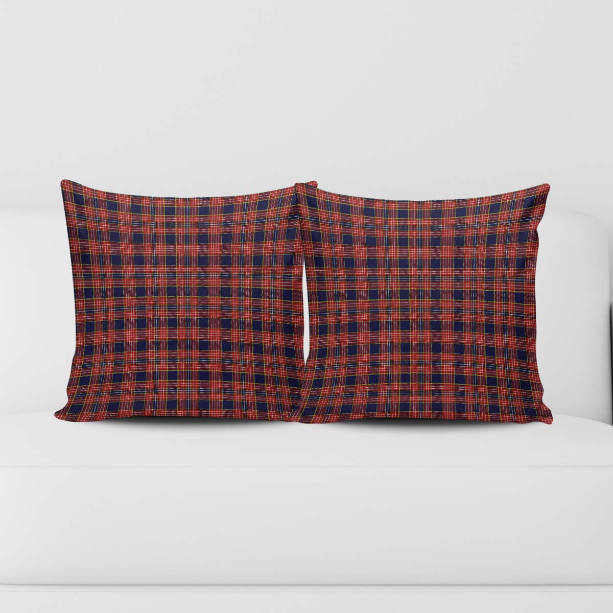 Ogilvie (Ogilvy) Tartan Pillow Cover Square Pillow Cover - Tartanvibesclothing