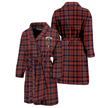 Ogilvie (Ogilvy) Tartan Bathrobe with Family Crest