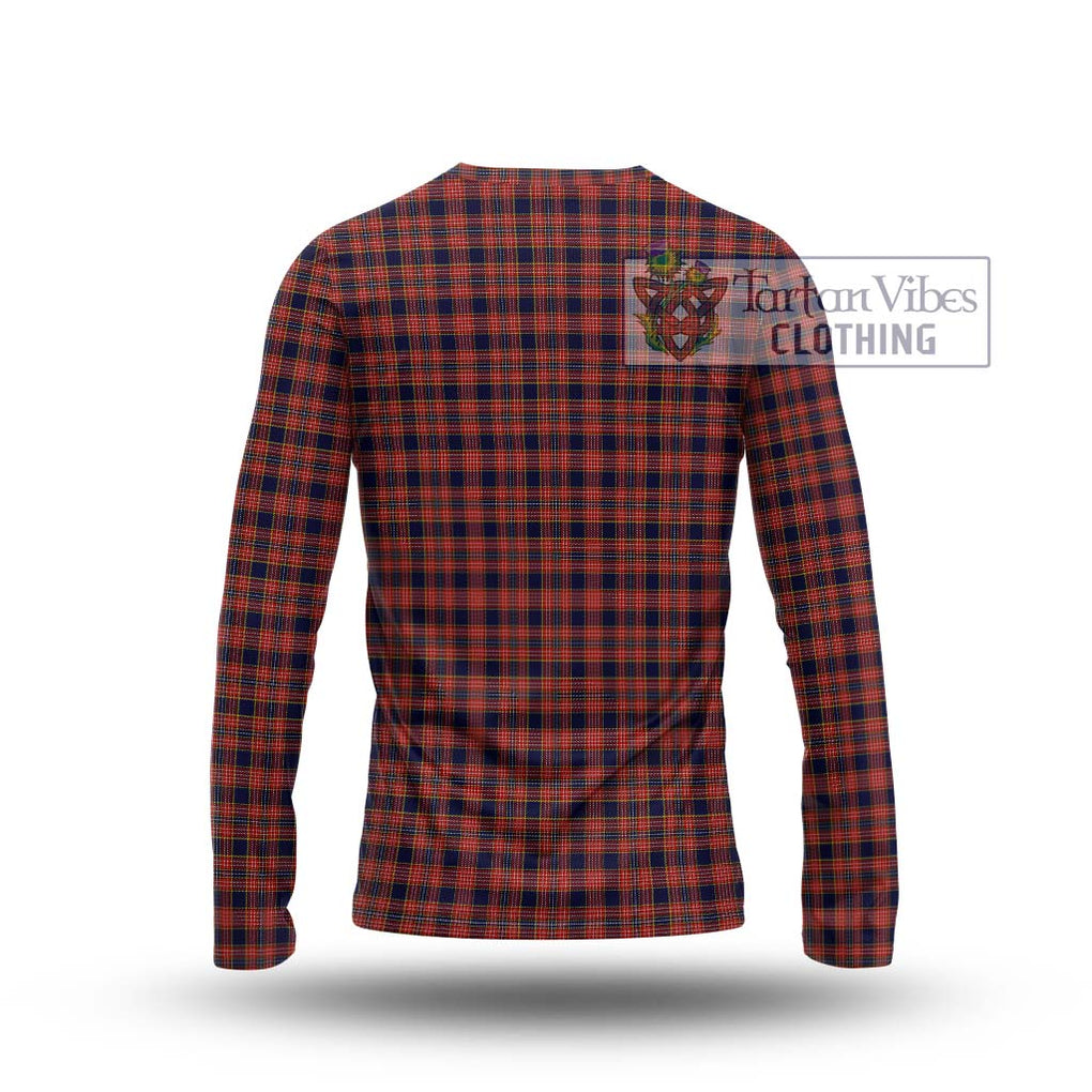 Ogilvie (Ogilvy) Tartan Long Sleeve T-Shirt with Family Crest DNA In Me Style - Tartanvibesclothing Shop