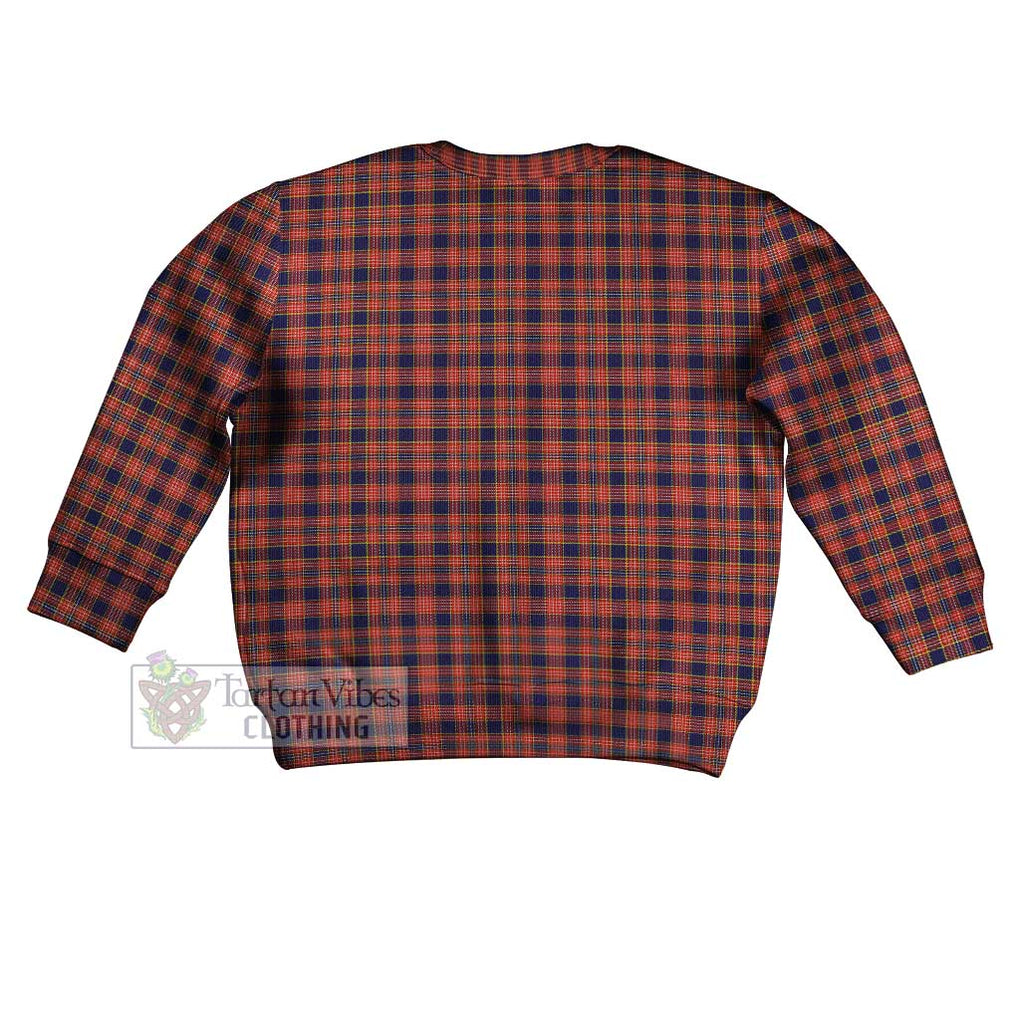 Tartan Vibes Clothing Ogilvie (Ogilvy) Tartan Kid Ugly Sweater