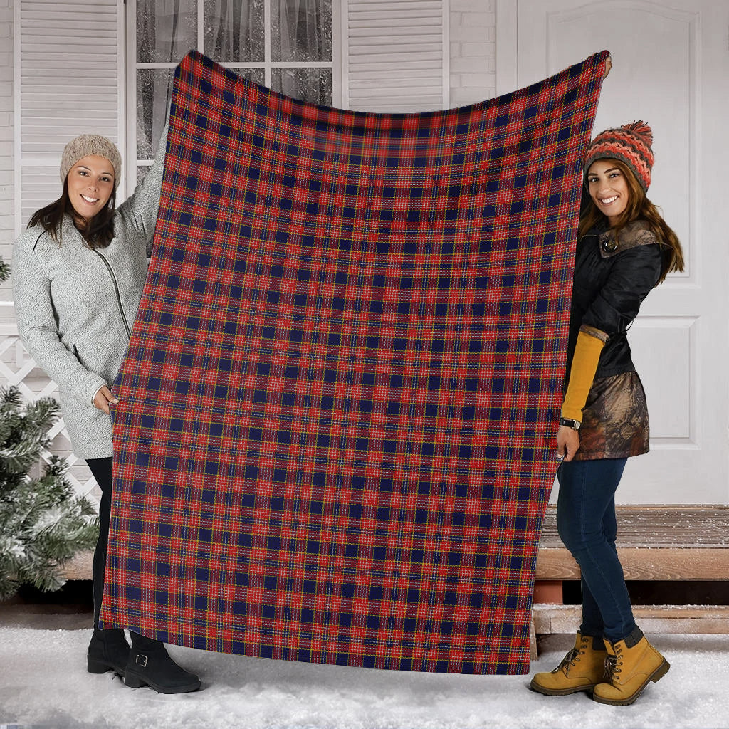 Ogilvie (Ogilvy) Tartan Blanket - Tartan Vibes Clothing