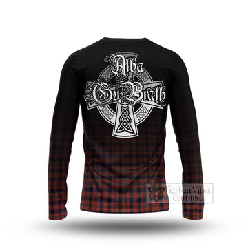 Ogilvie (Ogilvy) Tartan Long Sleeve T-Shirt Featuring Alba Gu Brath Family Crest Celtic Inspired