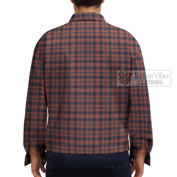 Ogilvie (Ogilvy) Tartan Unisex Lapel Cotton Jacket