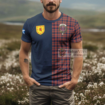 Ogilvie (Ogilvy) Tartan T-Shirt Alba with Scottish Lion Royal Arm Half Style