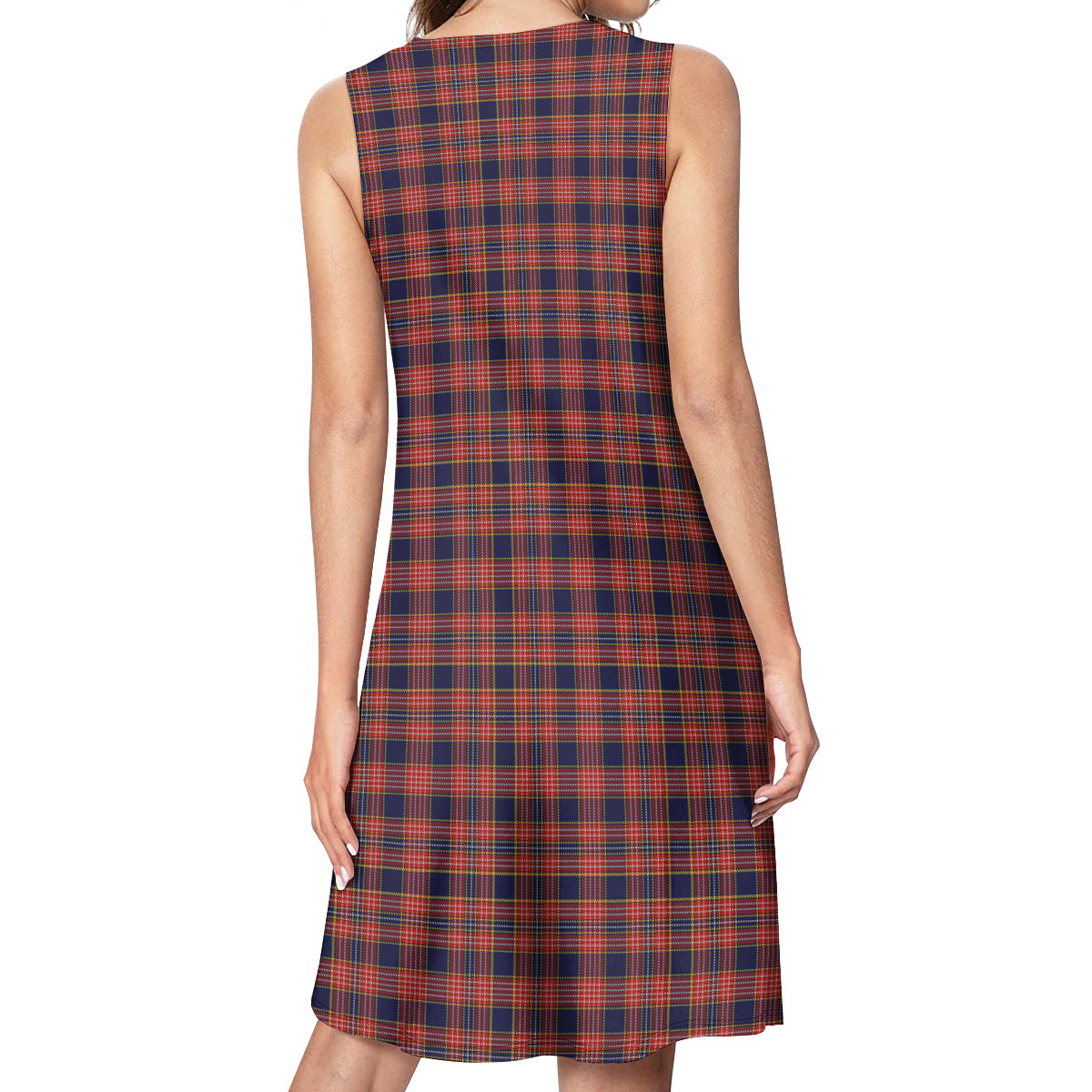 Ogilvie (Ogilvy) Tartan Womens Casual Dresses - Tartanvibesclothing