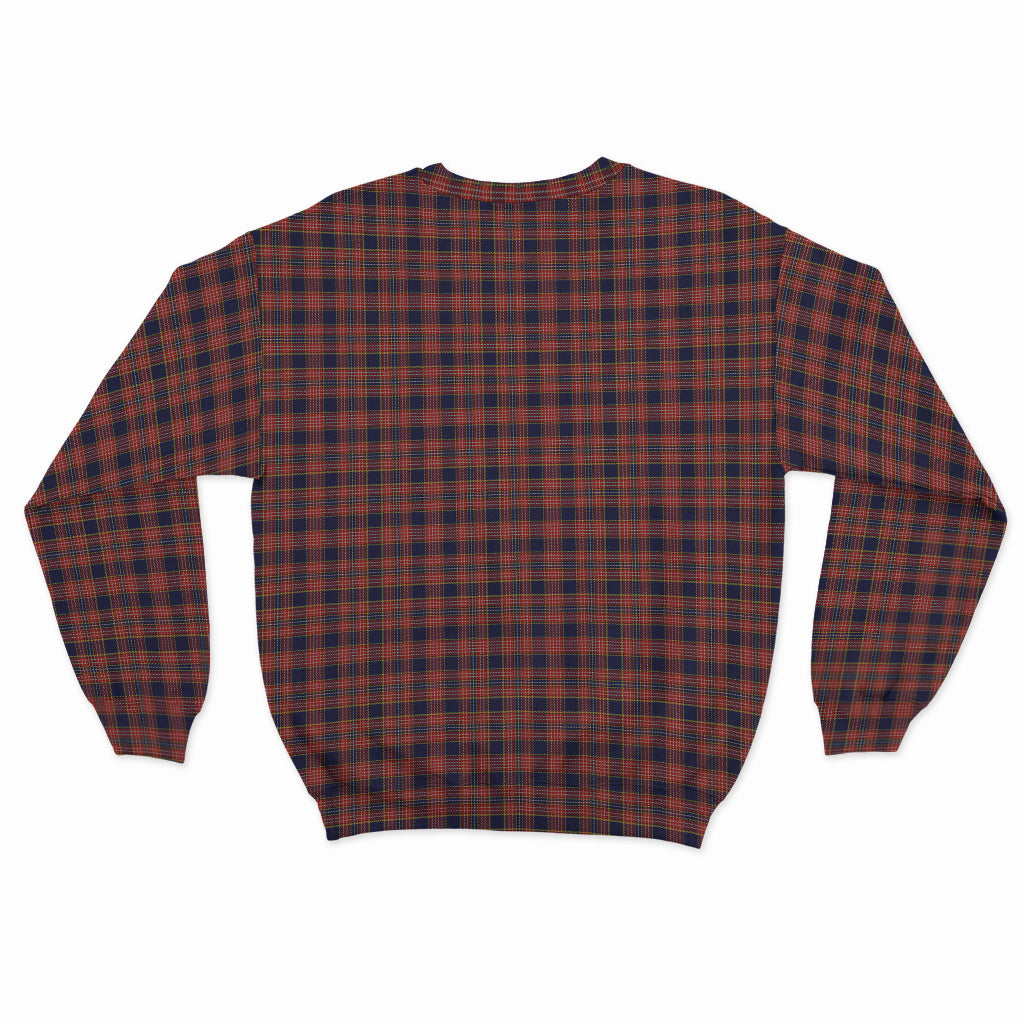 Ogilvie (Ogilvy) Tartan Sweatshirt with Family Crest - Tartan Vibes Clothing