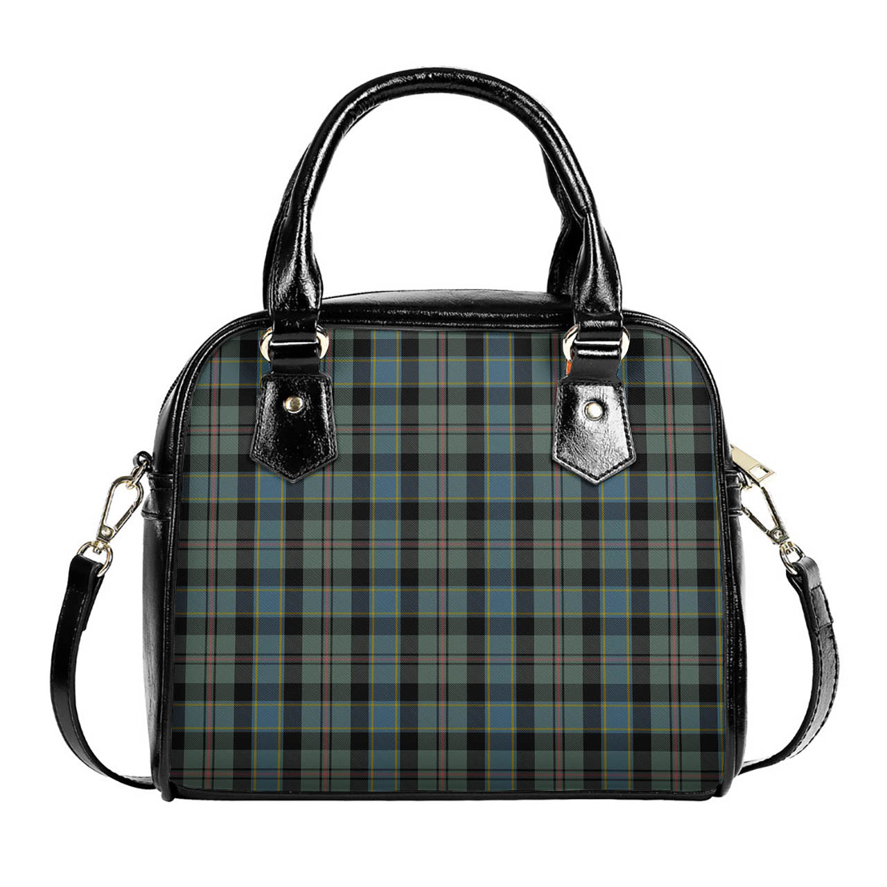 Ogilvie (Ogilvy) Hunting Tartan Shoulder Handbags One Size 6*25*22 cm - Tartanvibesclothing