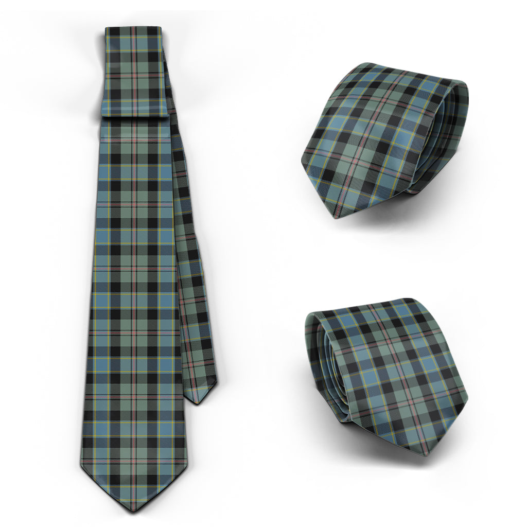 Ogilvie (Ogilvy) Hunting Tartan Classic Necktie Necktie One Size - Tartan Vibes Clothing