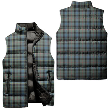 Ogilvie (Ogilvy) Hunting Tartan Sleeveless Puffer Jacket