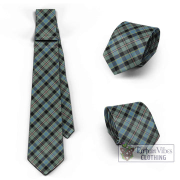 Ogilvie (Ogilvy) Hunting Tartan Classic Necktie Cross Style