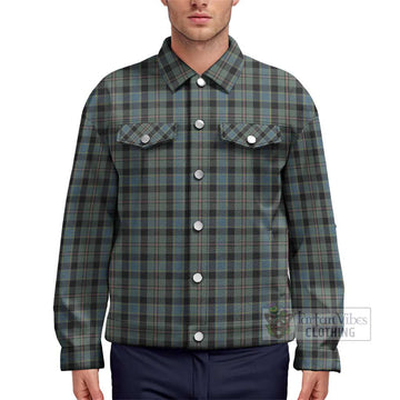 Ogilvie (Ogilvy) Hunting Tartan Unisex Lapel Cotton Jacket