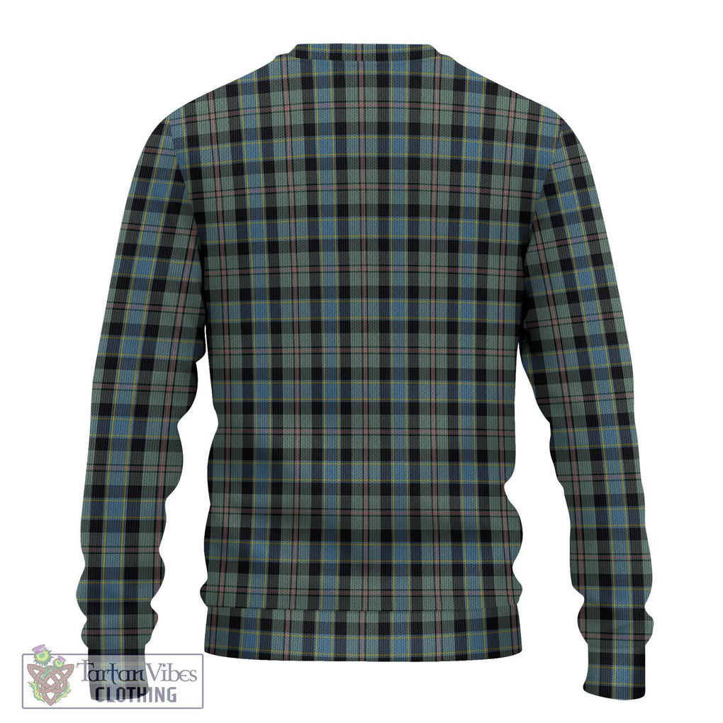 Ogilvie (Ogilvy) Hunting Tartan Knitted Sweater with Family Crest DNA In Me Style - Tartanvibesclothing Shop