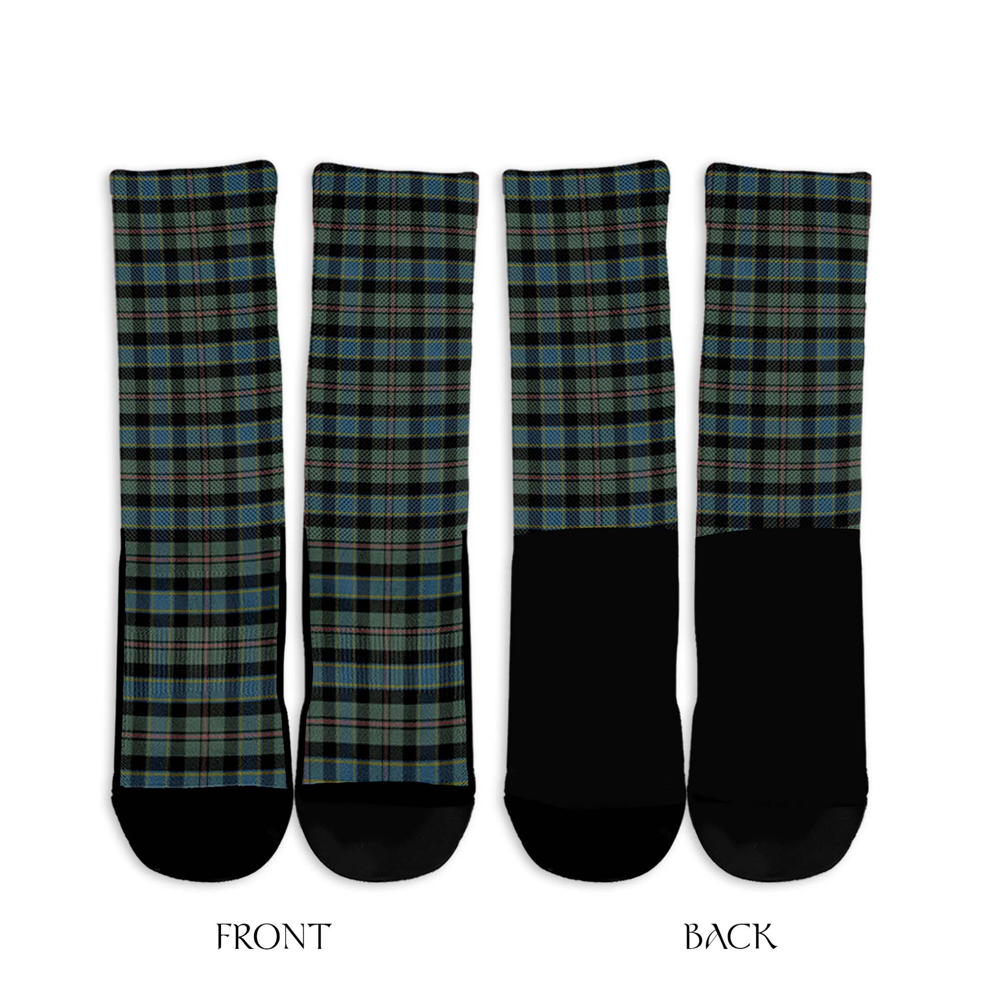 Ogilvie (Ogilvy) Hunting Tartan Crew Socks - Tartanvibesclothing