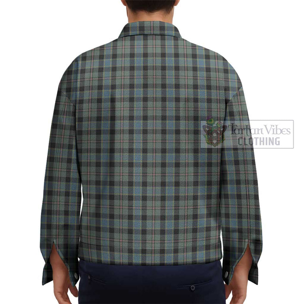 Ogilvie (Ogilvy) Hunting Tartan Unisex Lapel Cotton Jacket - Tartan Vibes Clothing