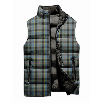 Ogilvie (Ogilvy) Hunting Tartan Sleeveless Puffer Jacket