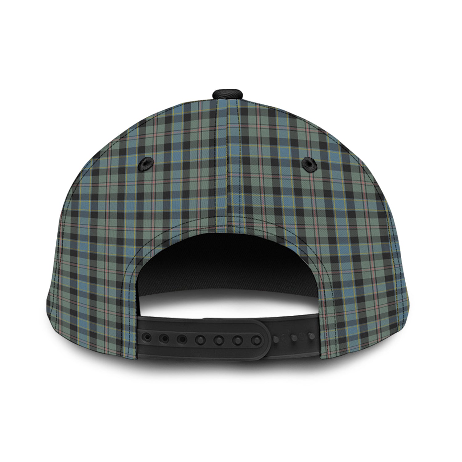 Ogilvie (Ogilvy) Hunting Tartan Classic Cap with Family Crest - Tartan Vibes Clothing