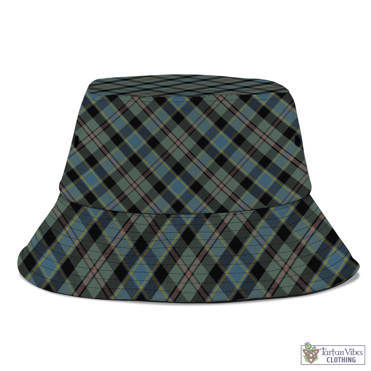 Tartan Vibes Clothing Ogilvie (Ogilvy) Hunting Tartan Bucket Hat