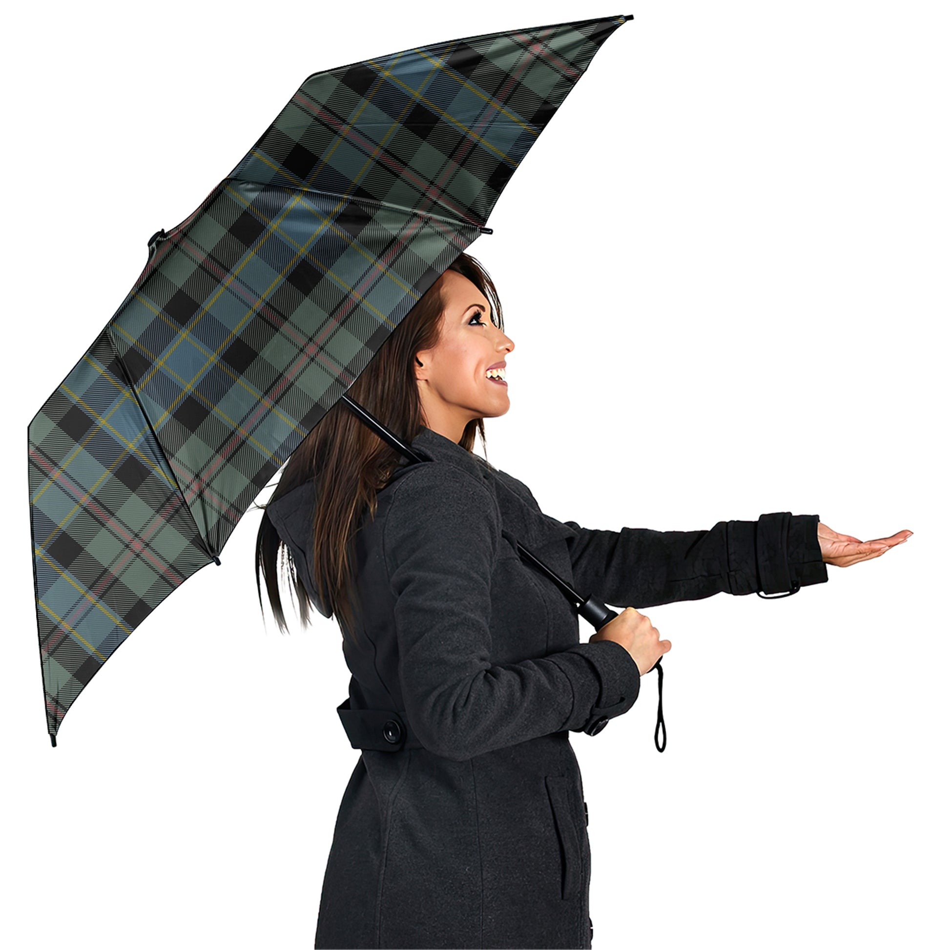 Ogilvie (Ogilvy) Hunting Tartan Umbrella - Tartanvibesclothing