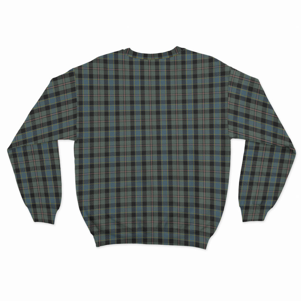 Ogilvie (Ogilvy) Hunting Tartan Sweatshirt with Family Crest - Tartan Vibes Clothing