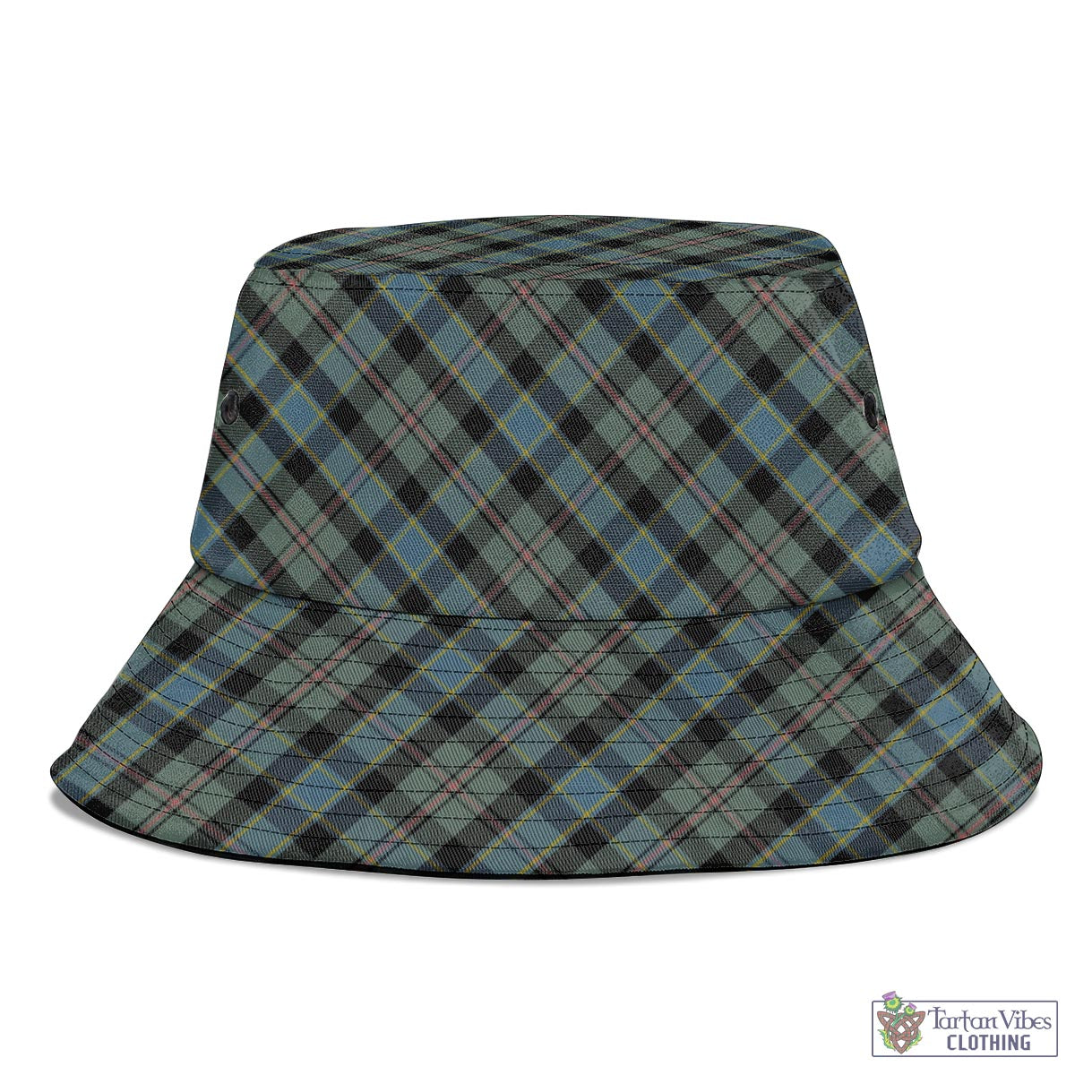 Tartan Vibes Clothing Ogilvie (Ogilvy) Hunting Tartan Bucket Hat