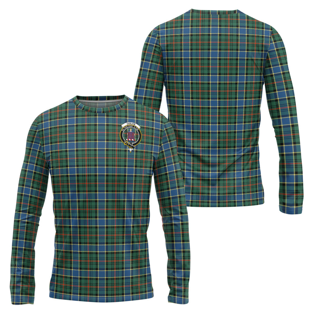 ogilvie-ogilvy-hunting-ancient-tartan-long-sleeve-t-shirt-with-family-crest