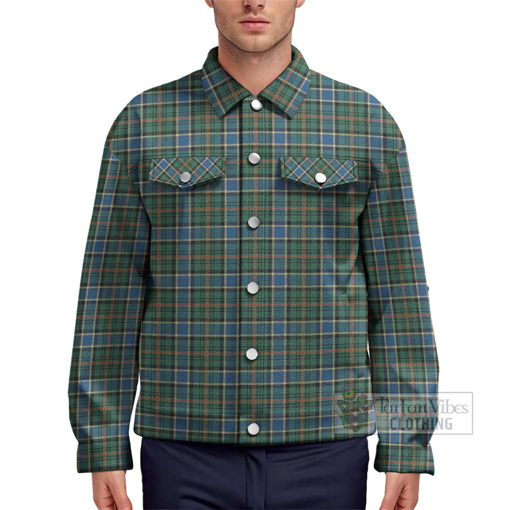 Ogilvie (Ogilvy) Hunting Ancient Tartan Unisex Lapel Cotton Jacket Unisex - Tartan Vibes Clothing