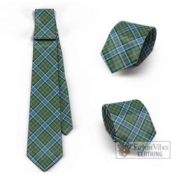 Ogilvie (Ogilvy) Hunting Ancient Tartan Classic Necktie Cross Style