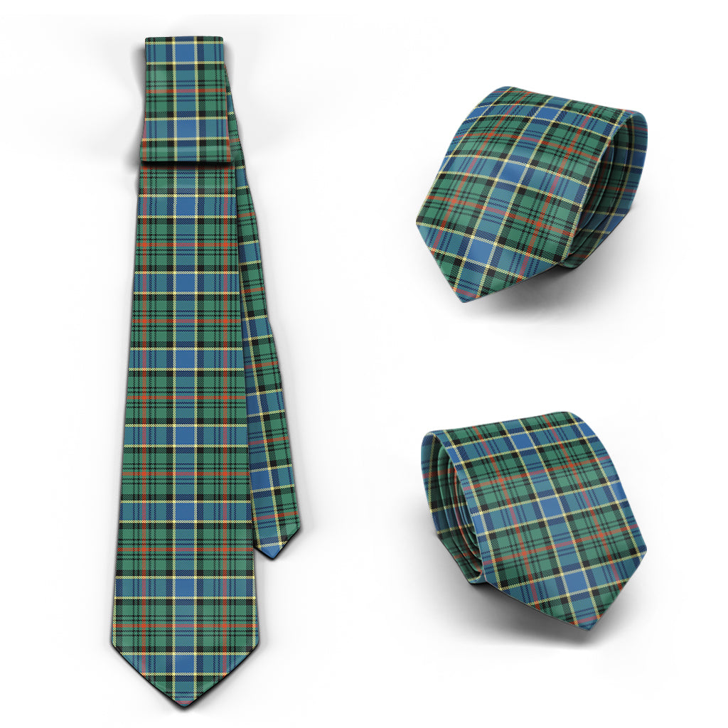 Ogilvie (Ogilvy) Hunting Ancient Tartan Classic Necktie Necktie One Size - Tartan Vibes Clothing