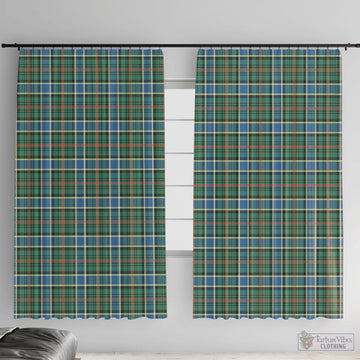 Ogilvie (Ogilvy) Hunting Ancient Tartan Window Curtain