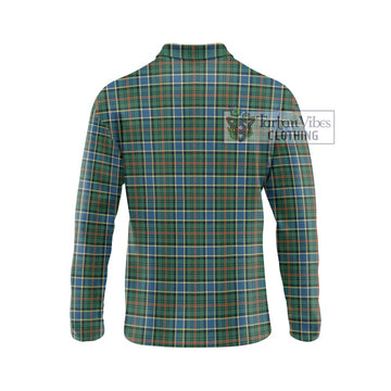 Ogilvie (Ogilvy) Hunting Ancient Tartan Long Sleeve Polo Shirt with Family Crest DNA In Me Style