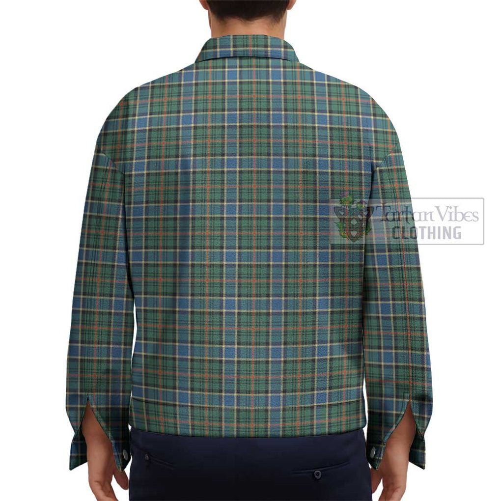 Ogilvie (Ogilvy) Hunting Ancient Tartan Unisex Lapel Cotton Jacket - Tartan Vibes Clothing