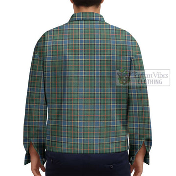 Ogilvie (Ogilvy) Hunting Ancient Tartan Unisex Lapel Cotton Jacket