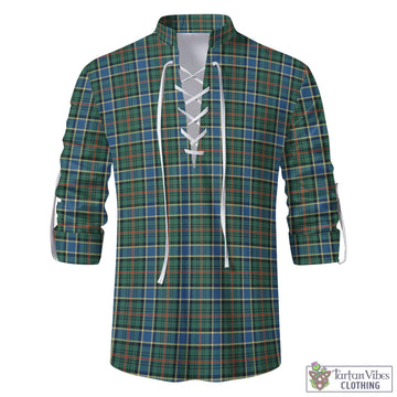 Ogilvie (Ogilvy) Hunting Ancient Tartan Men's Scottish Traditional Jacobite Ghillie Kilt Shirt