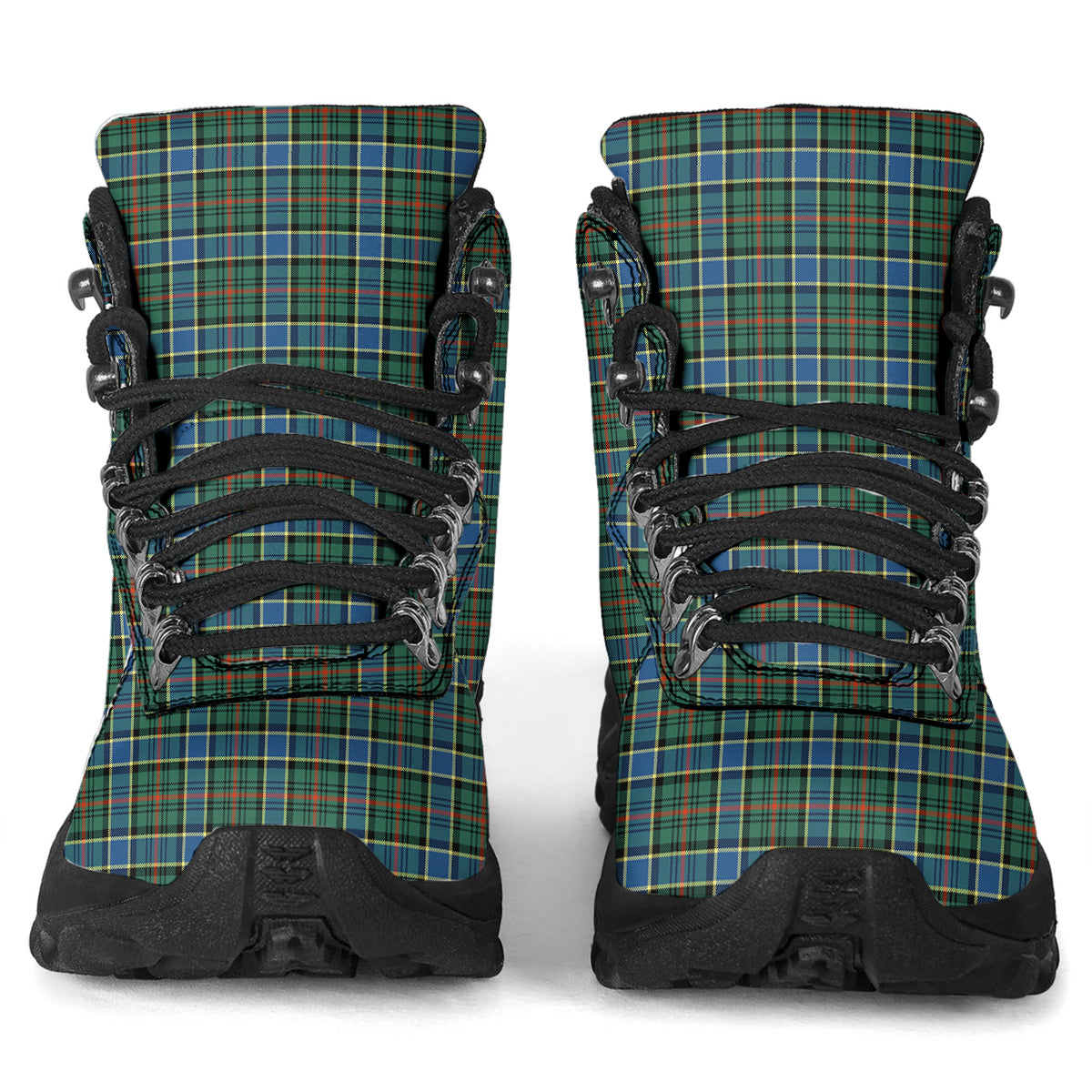 Ogilvie (Ogilvy) Hunting Ancient Tartan Alpine Boots - Tartanvibesclothing