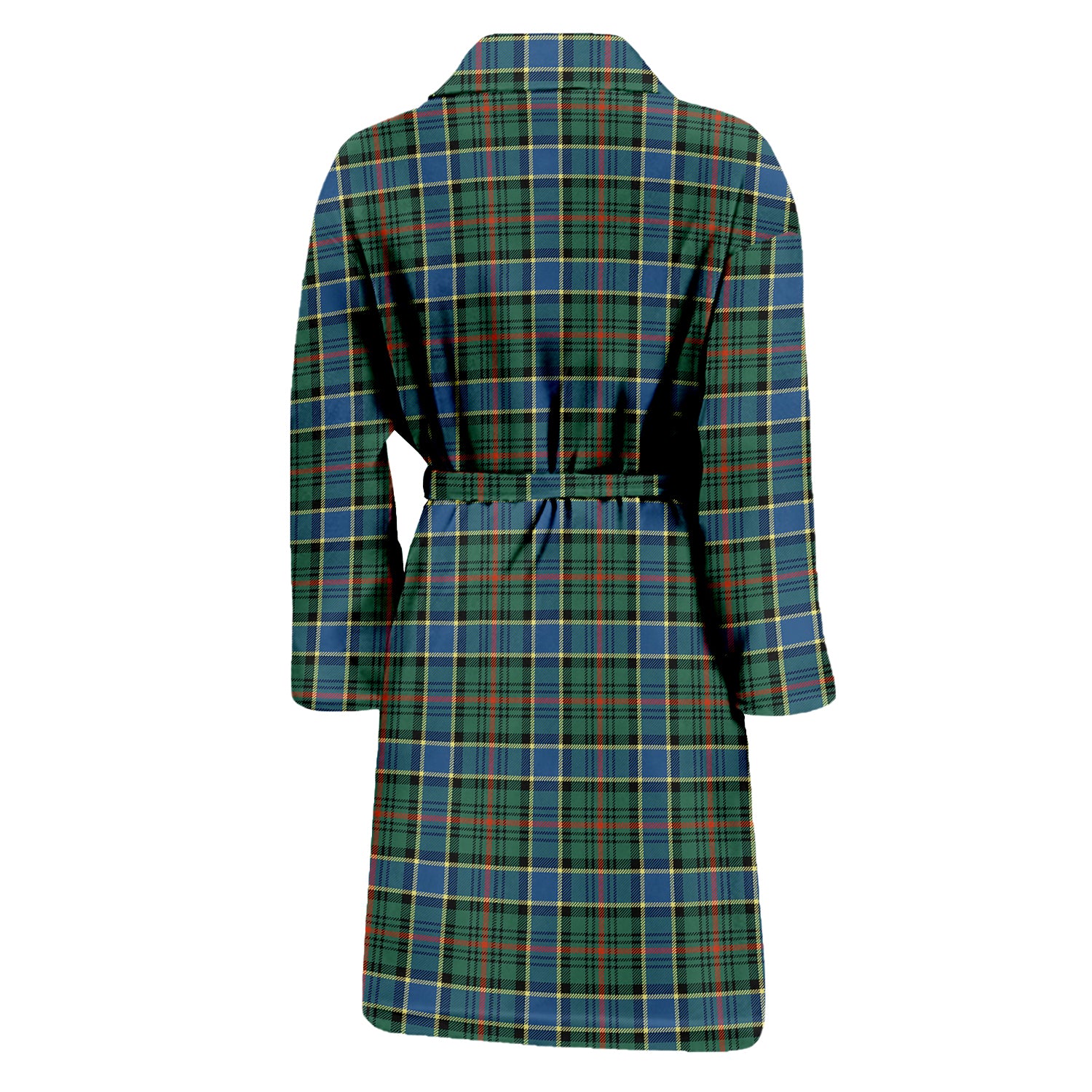 Ogilvie (Ogilvy) Hunting Ancient Tartan Bathrobe with Family Crest - Tartan Vibes Clothing